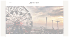 Desktop Screenshot of joshuahersh.com